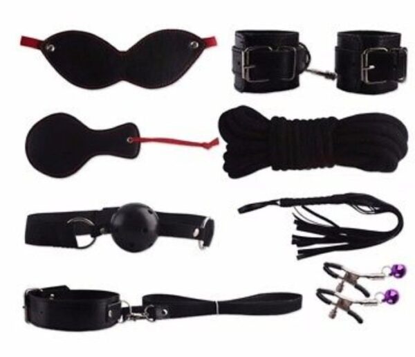 8 Piece Bondage Kit -BDSM